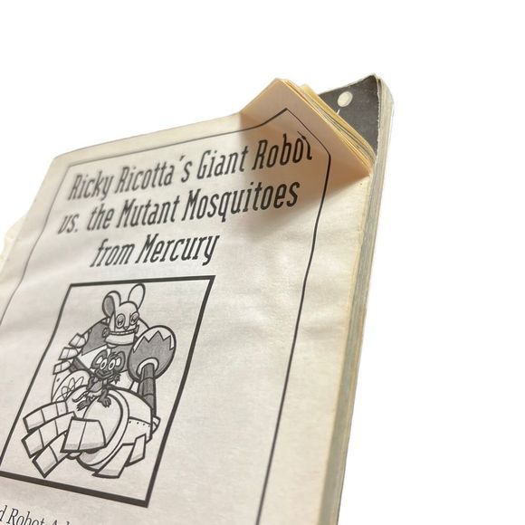 Scholastic Book Set Of 2 Elementary Level Books Ricky Ricotta Robots‎ & Scooters - Picture 9 of 14